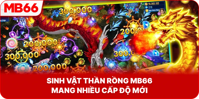 Sinh Vật Thần Rồng MB66 mang nhiều cấp độ mới